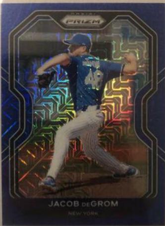 Jacob deGrom [Blue Mojo Prizm] #111