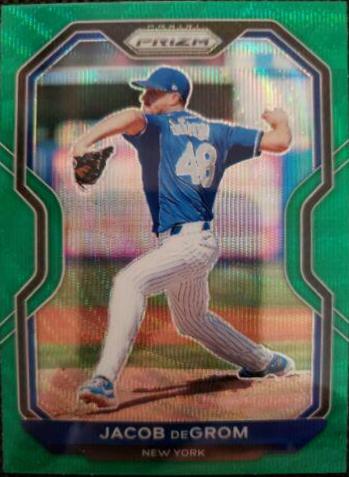 Jacob deGrom [Green Wave Prizm] #111