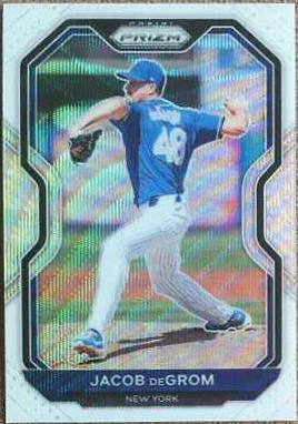 Jacob deGrom [White Wave Prizm] #111