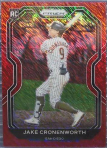 Jake Cronenworth [Red Shimmer Prizm] #235