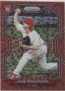Jake Woodford [Red Donut Circles Prizm] #101