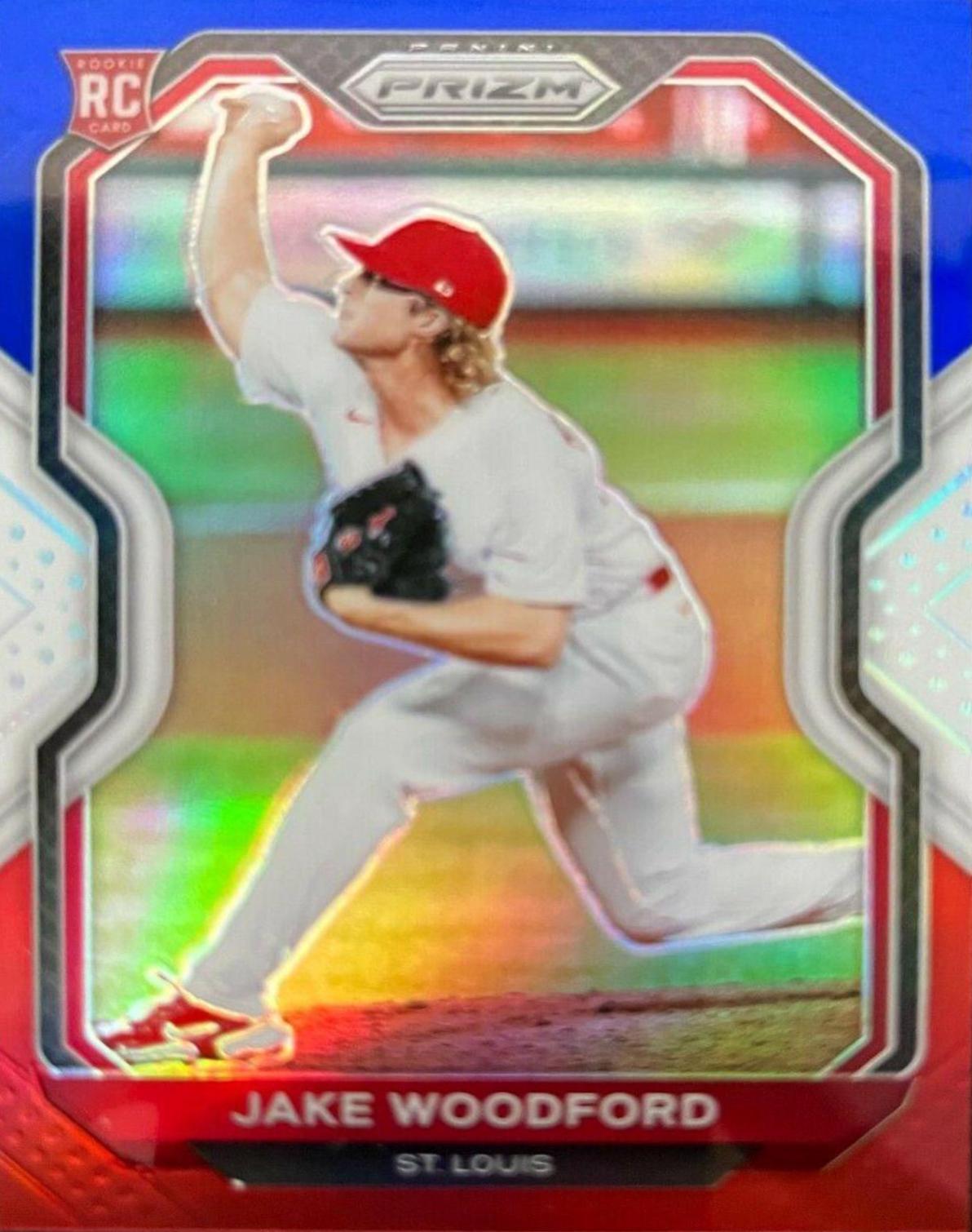 Jake Woodford [Red, White, and Blue Prizm] #101
