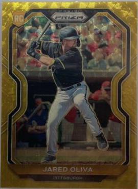 Jared Oliva [Gold Prizm] #34