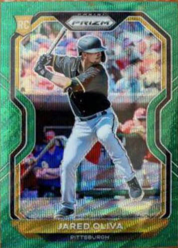 Jared Oliva [Green Wave Prizm] #34