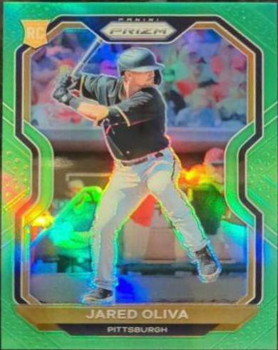 Jared Oliva [Lime Green Prizm] #34
