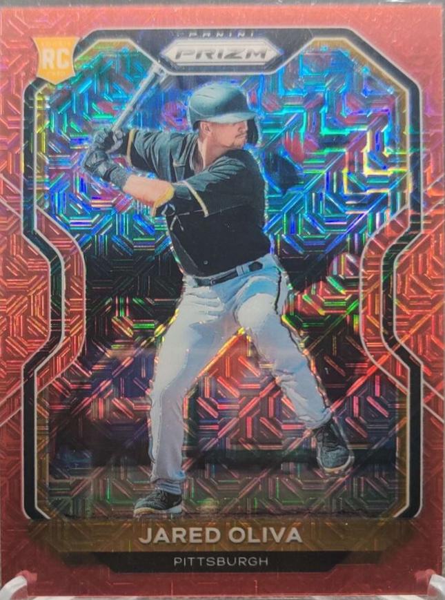 Jared Oliva [Red Mojo Prizm] #34