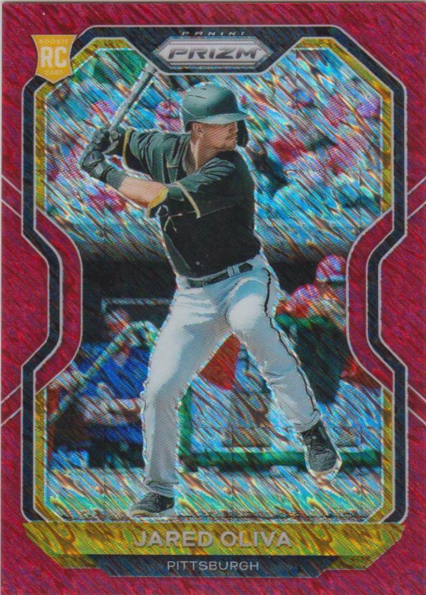 Jared Oliva [Red Shimmer Prizm] #34