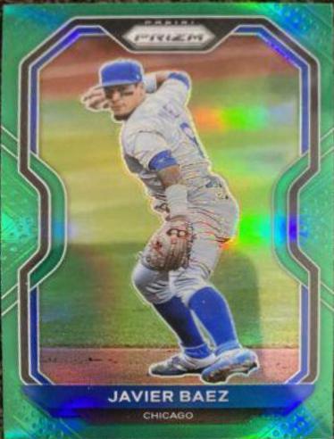 Javier Baez [Green Prizm] #107