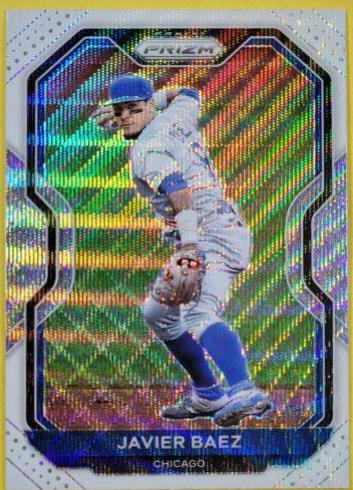 Javier Baez [White Wave Prizm] #107