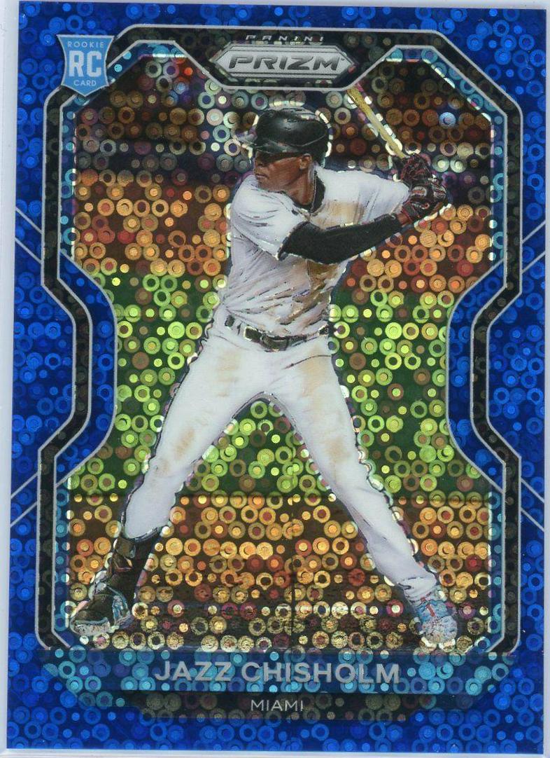 Jazz Chisholm [Blue Donut Circles Prizm] #136