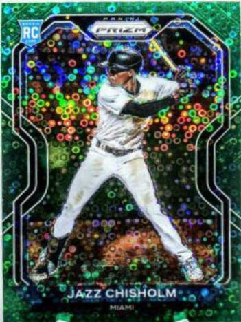 Jazz Chisholm [Green Donut Circles Prizm] #136