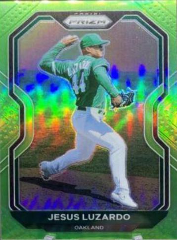 Jesus Luzardo [Lime Green Prizm] #83