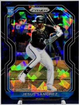 Jesus Sanchez [Navy Blue Cracked Ice Prizm] #148