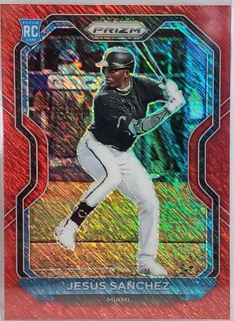 Jesus Sanchez [Red Shimmer Prizm] #148