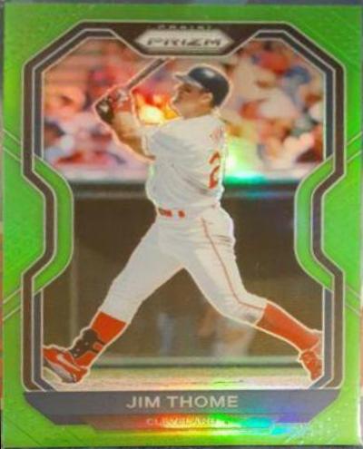 Jim Thome [Lime Green Prizm] #96