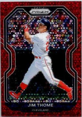 Jim Thome [Red Donut Circles Prizm] #96