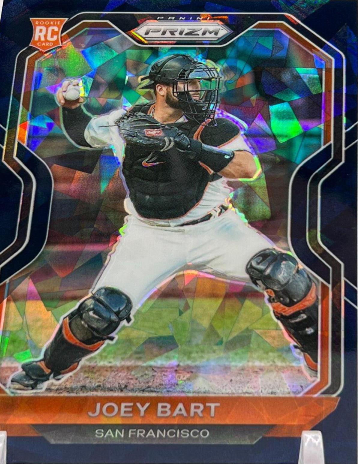 Joey Bart [Navy Blue Cracked Ice Prizm] #78