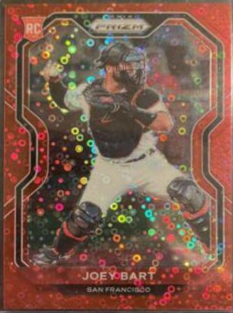 Joey Bart [Red Donut Circles Prizm] #78
