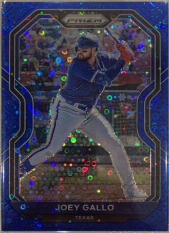 Joey Gallo [Blue Donut Circles Prizm] #153