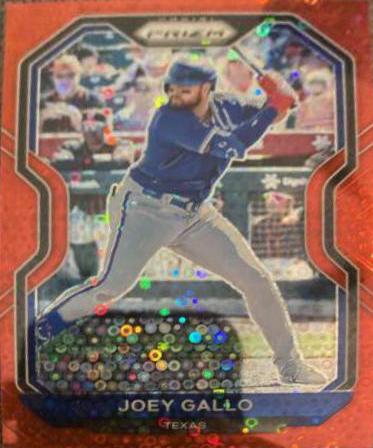 Joey Gallo [Red Donut Circles Prizm] #153