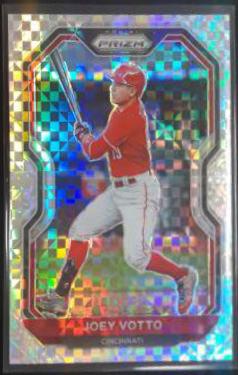Joey Votto [Power Plaid Prizm] #221