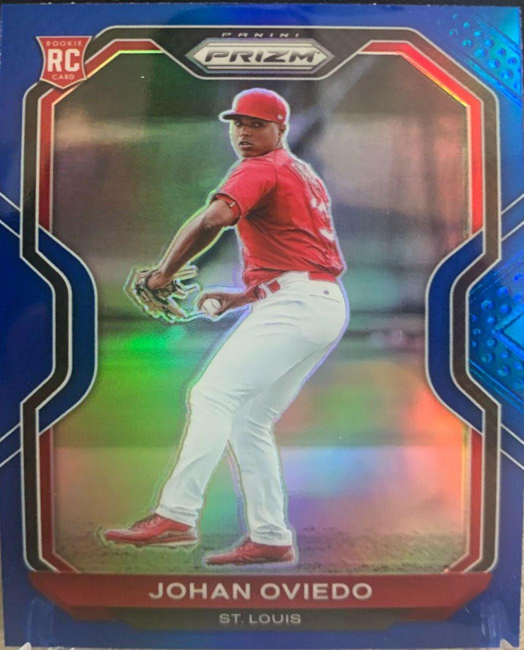 Johan Oviedo [Blue Prizm] #176