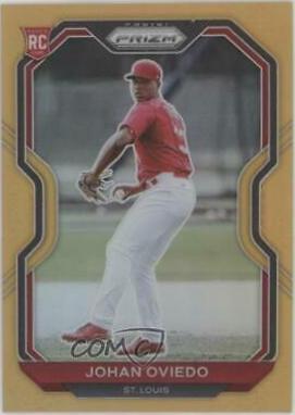 Johan Oviedo [Neon Orange Prizm] #176