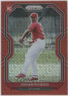 Johan Oviedo [Red Mojo Prizm] #176