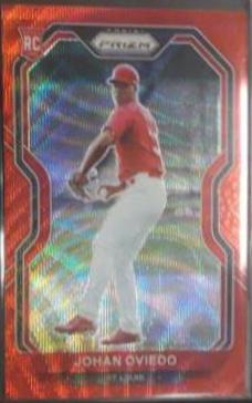 Johan Oviedo [Red Wave Prizm] #176