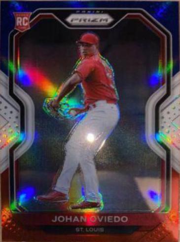 Johan Oviedo [Red, White, and Blue Prizm] #176