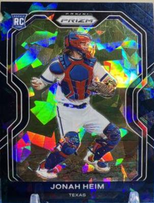Jonah Heim [Navy Blue Cracked Ice Prizm] #143