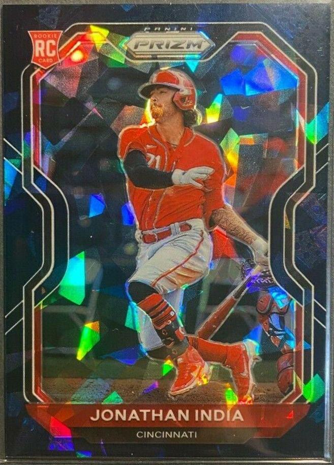 Jonathan India [Navy Blue Cracked Ice Prizm] #26