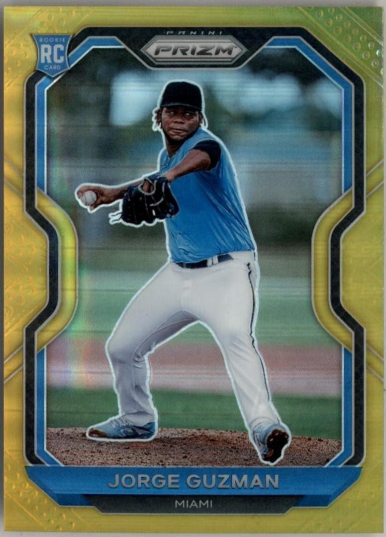 Jorge Guzman [Gold Prizm] #27