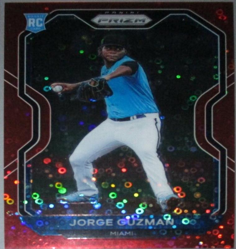 Jorge Guzman [Red Donut Circles Prizm] #27
