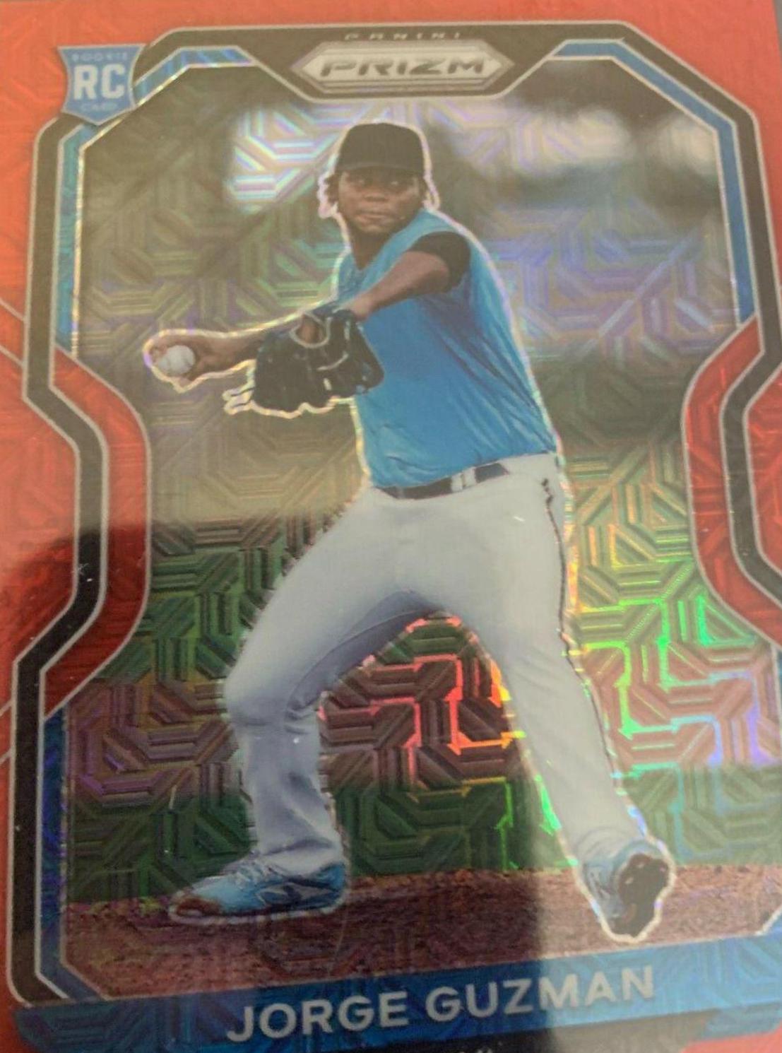 Jorge Guzman [Red Mojo Prizm] #27