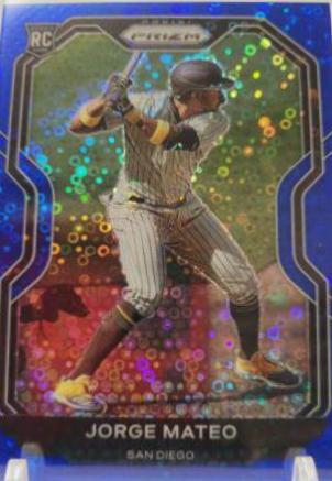 Jorge Mateo [Blue Donut Circles Prizm] #196