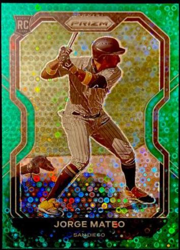 Jorge Mateo [Green Donut Circles Prizm] #196