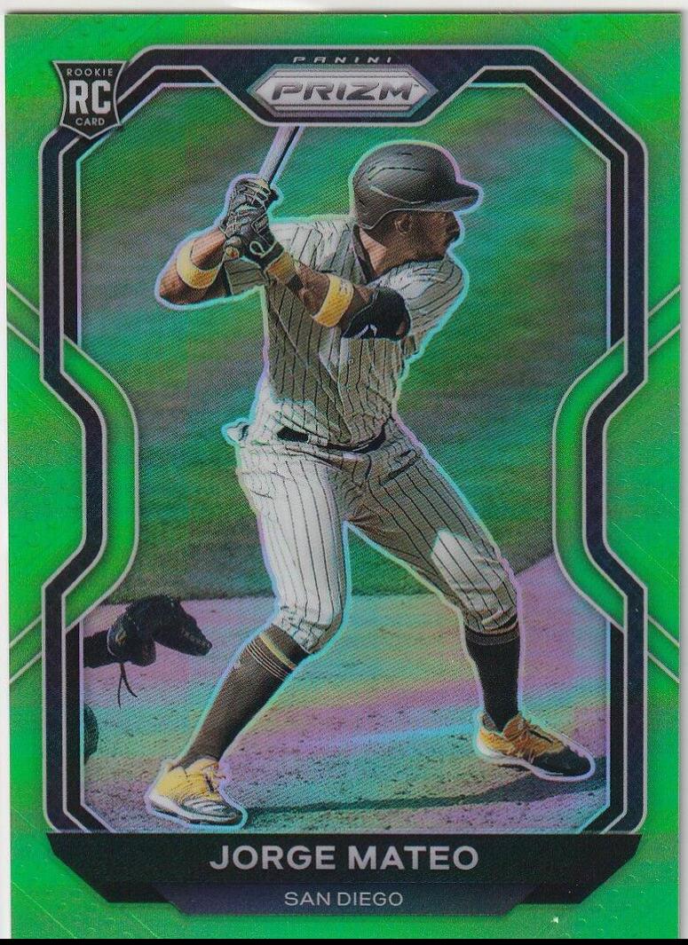 Jorge Mateo [Lime Green Prizm] #196