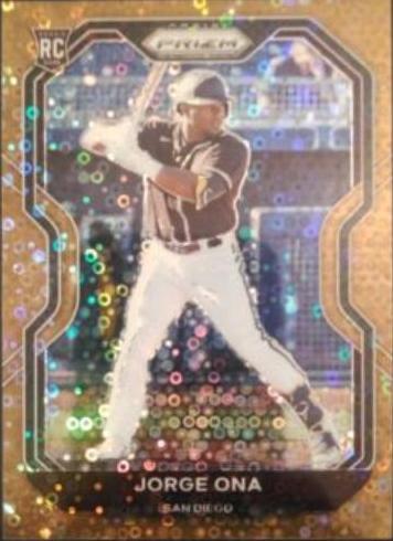 Jorge Ona [Bronze Donut Circles Prizm] #209