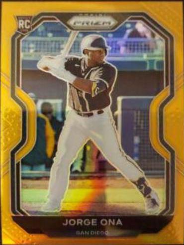 Jorge Ona [Gold Prizm] #209
