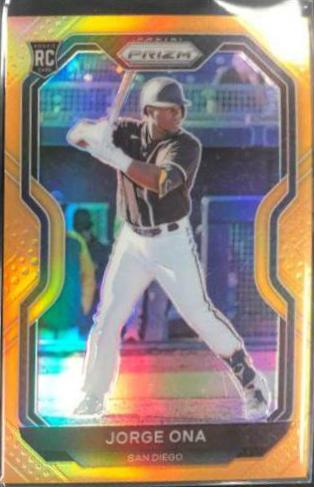 Jorge Ona [Neon Orange Prizm] #209