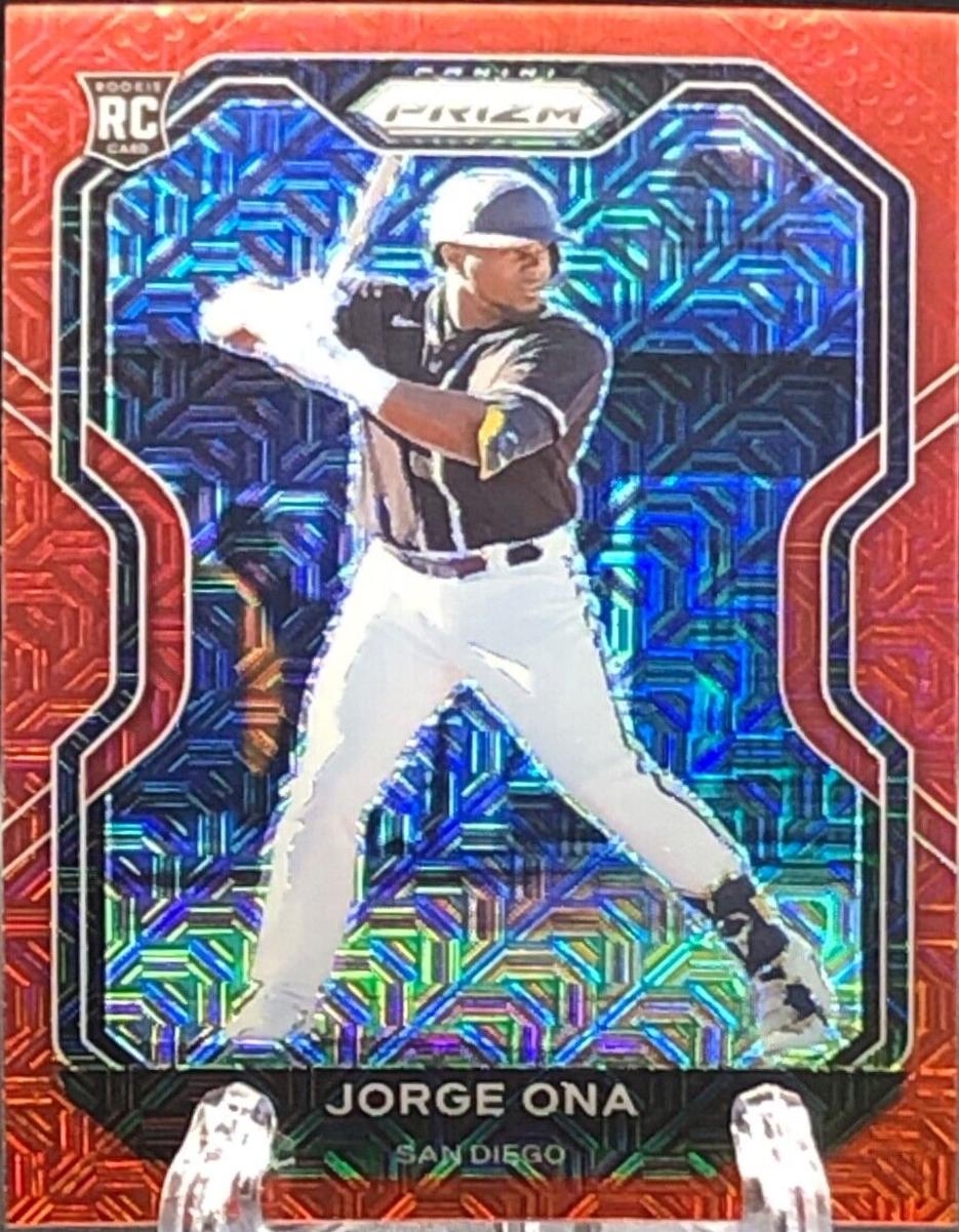 Jorge Ona [Red Mojo Prizm] #209