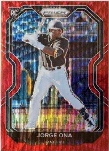 Jorge Ona [Red Wave Prizm] #209