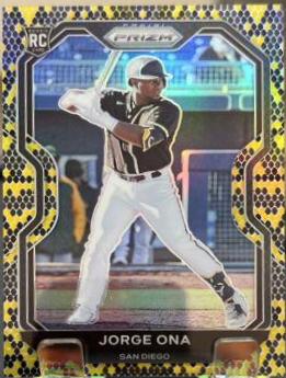 Jorge Ona [Snake Skin Prizm] #209