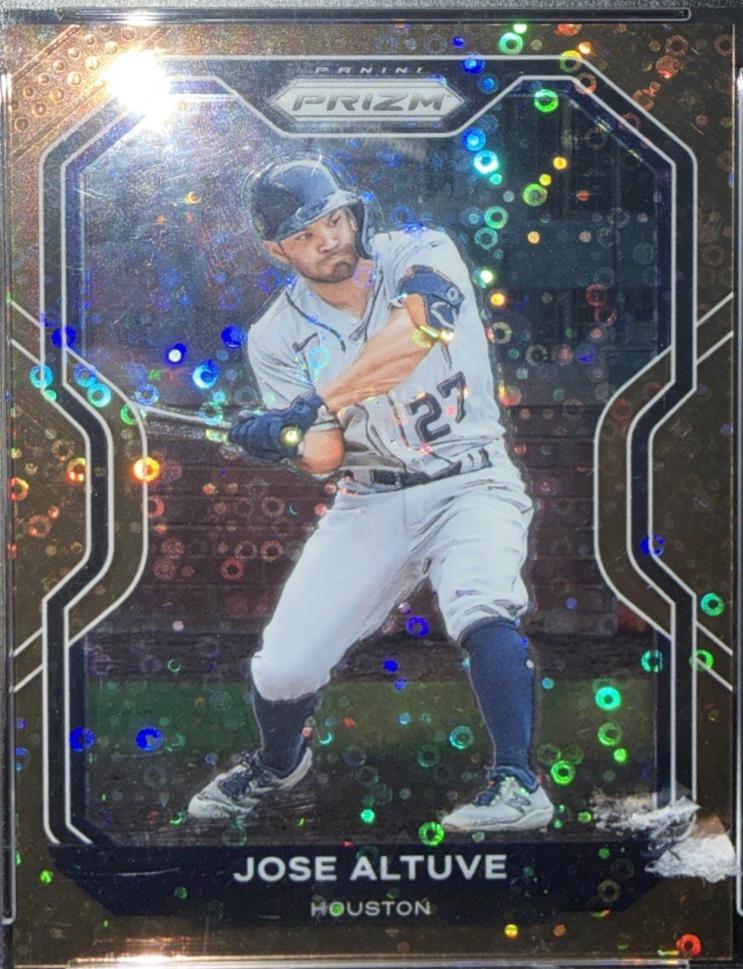 Jose Altuve [Bronze Donut Circles Prizm] #179
