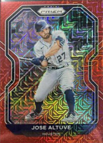 Jose Altuve [Red Mojo Prizm] #179