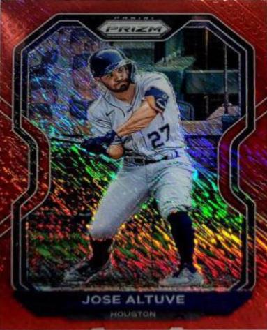 Jose Altuve [Red Shimmer Prizm] #179