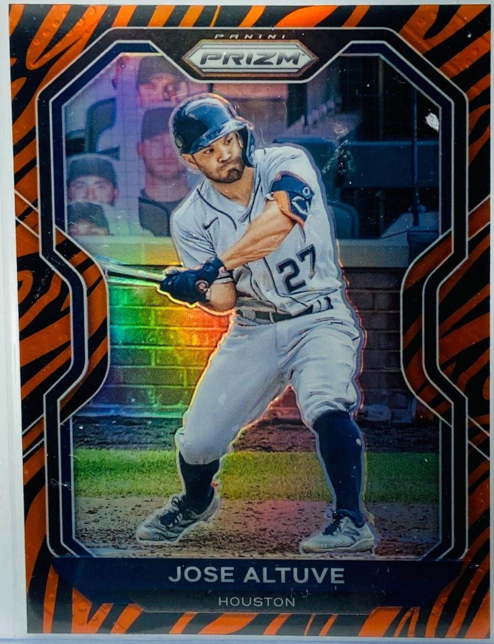 Jose Altuve [Tiger Stripes Prizm] #179