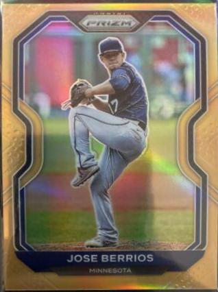 Jose Berrios [Neon Orange Prizm] #44