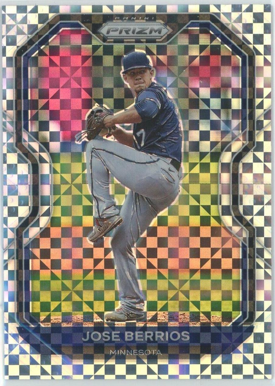Jose Berrios [Power Plaid Prizm] #44